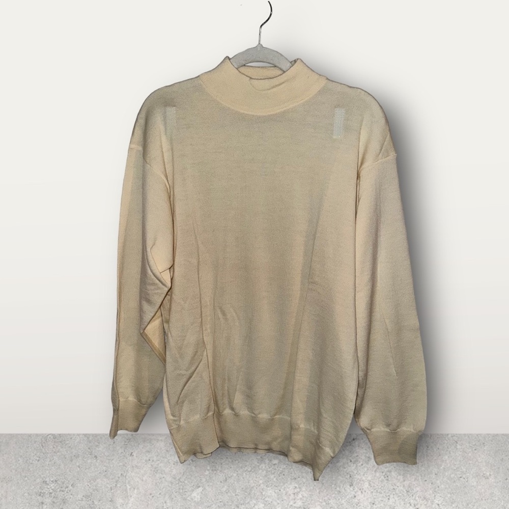 Men's Versace V2 vintage 100% Wool sweater sz M #I1